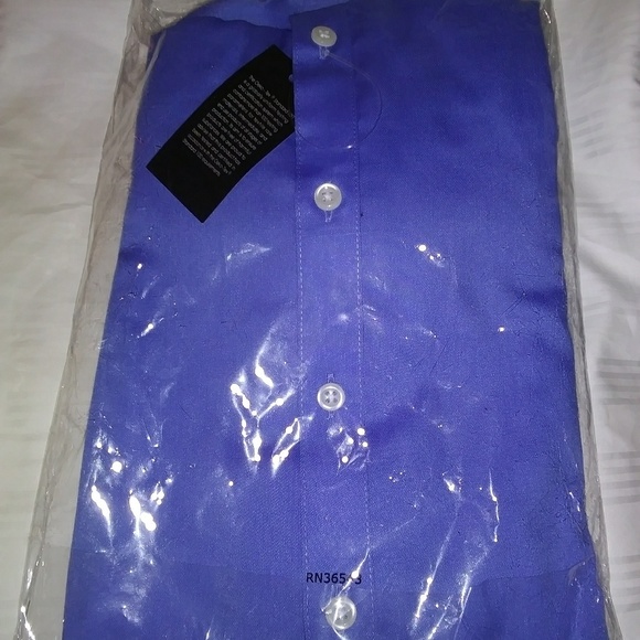 Van Heusen 3/4 Sleeve Twill Shirt 13V0527 Med 8-10 - Picture 2 of 7